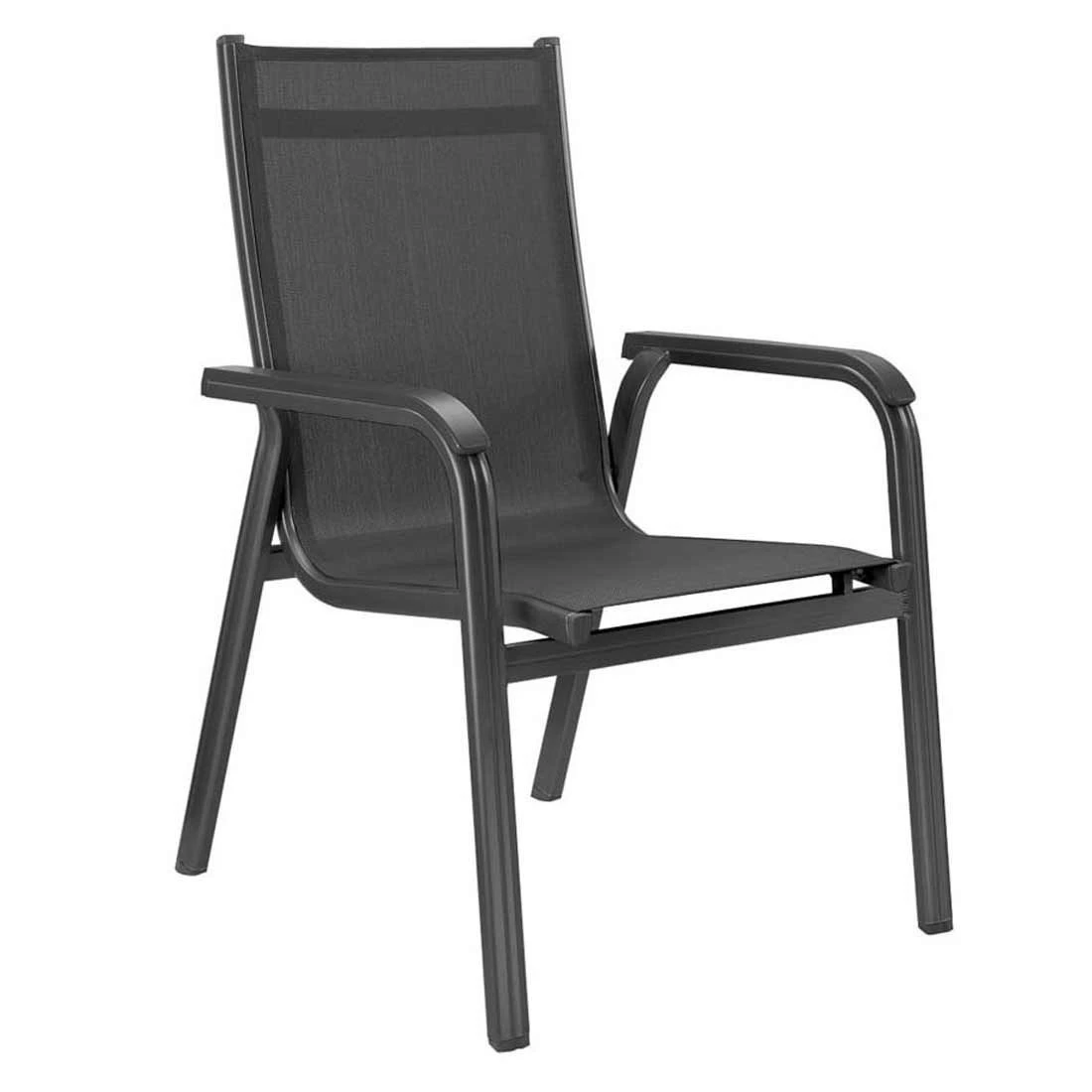 Kettler Basic Plus Gartenmöbelset 5-tlg. Tisch 165x95cm Anthrazit 2 Kettler Basic Plus Gartenmöbelset 5-tlg. Tisch 165x95cm Anthrazit – Bild 2