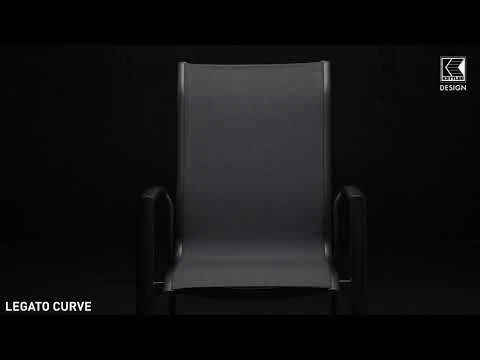 Kettler Legato Curve/Boulevard Gartenmöbelset 5-tlg. Anthrazit 1 Kettler Legato Curve/Boulevard Gartenmöbelset 5-tlg. Anthrazit