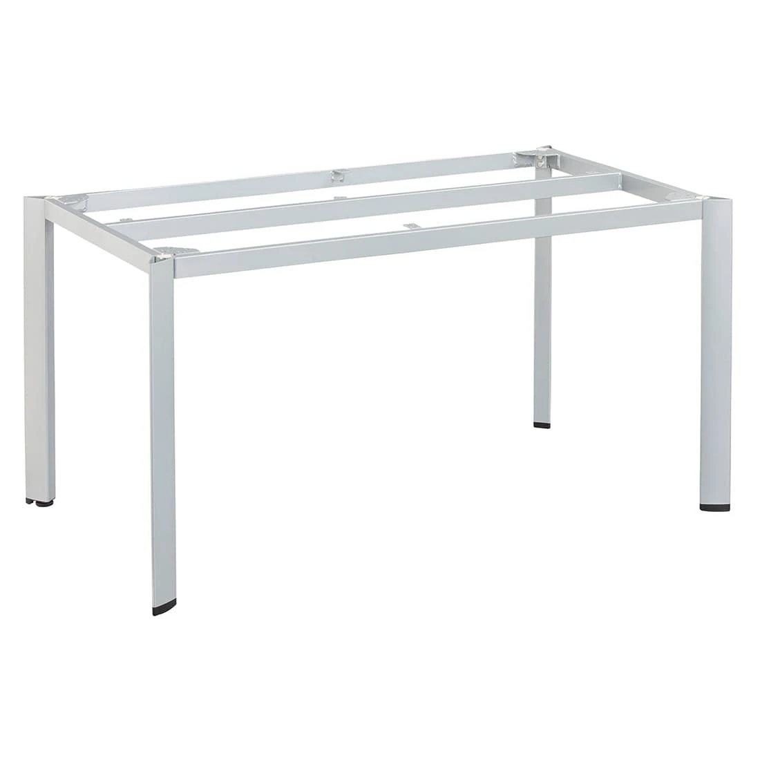 Kettler Edge Gartentisch-Gestell 140x70cm Aluminium Silber 1 Kettler Edge Gartentisch-Gestell 140x70cm Aluminium Silber