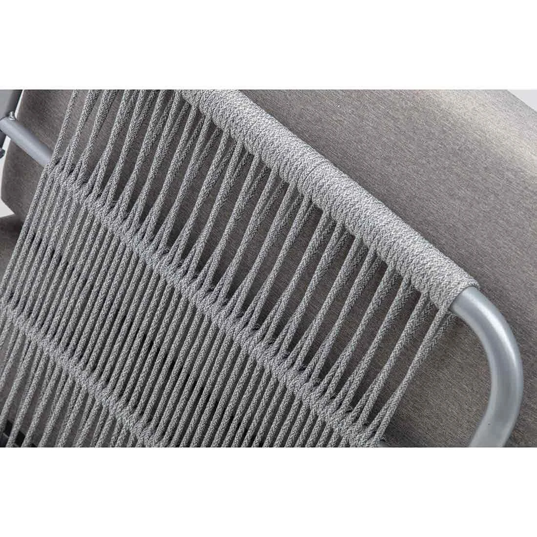 Kettler Endless Summer Endmodul Aluminium/Rope Silber/Hellgrau 2 Kettler Endless Summer Endmodul Aluminium/Rope Silber/Hellgrau – Bild 2