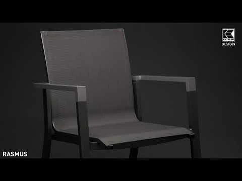 Kettler Rasmus Gartenmöbelset 5-tlg. Anthrazit/Charcoal 1 Kettler Rasmus Gartenmöbelset 5-tlg. Anthrazit/Charcoal