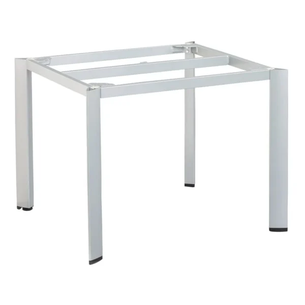 Kettler Edge Gartentisch-Gestell 95x95 Cm Aluminium Silber