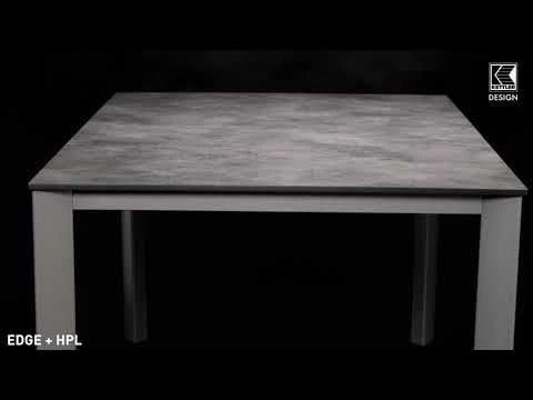 Kettler Edge Gartentisch-Gestell 160x95 Cm Aluminium Silber 1 Kettler Edge Gartentisch-Gestell 160x95 Cm Aluminium Silber