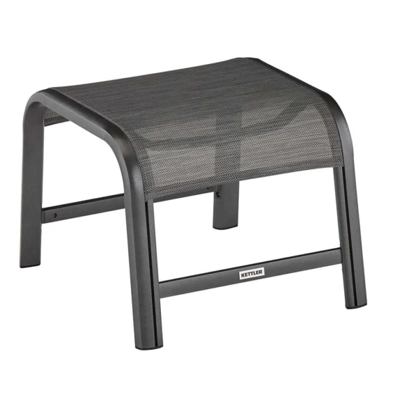 Kettler Forma II Hocker Aluminium/Textilene Anthrazit