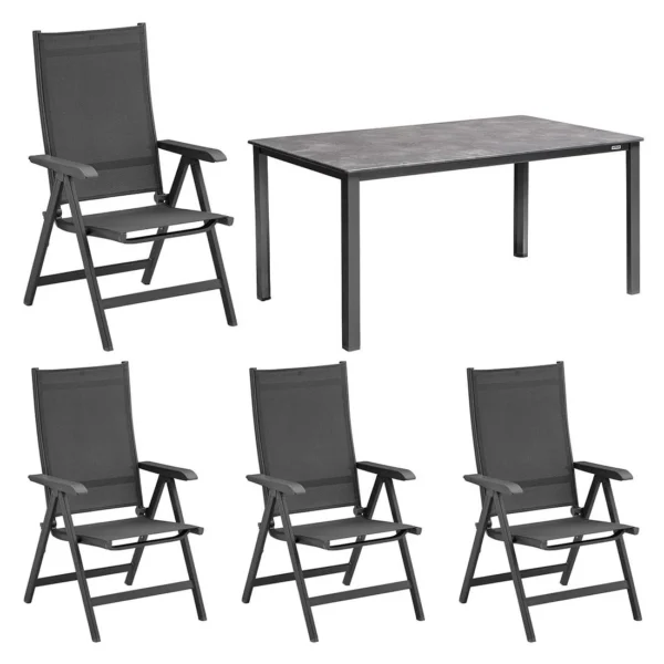 Zuhause Garten 18 Zuhause Garten -Zuhause Garten kettler basic plus gartenmoebelset 5 tlg tisch 160x90cm 1482693 1