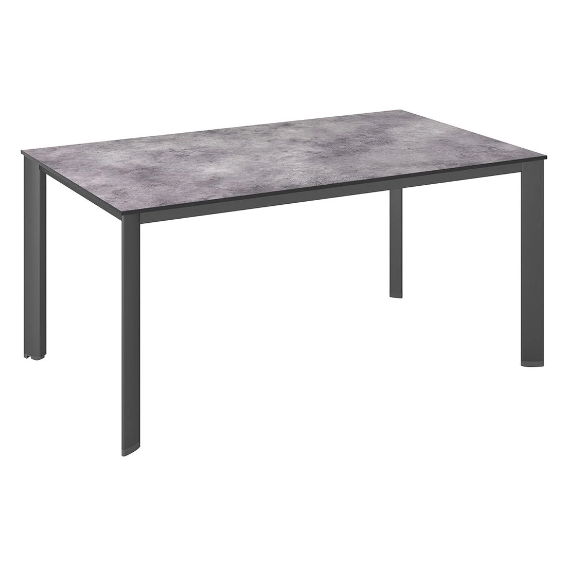 Kettler Basic Plus Gartenmöbelset 7-tlg.+Tisch 160x95cm Anthrazit 4 Kettler Basic Plus Gartenmöbelset 7-tlg.+Tisch 160x95cm Anthrazit – Bild 4