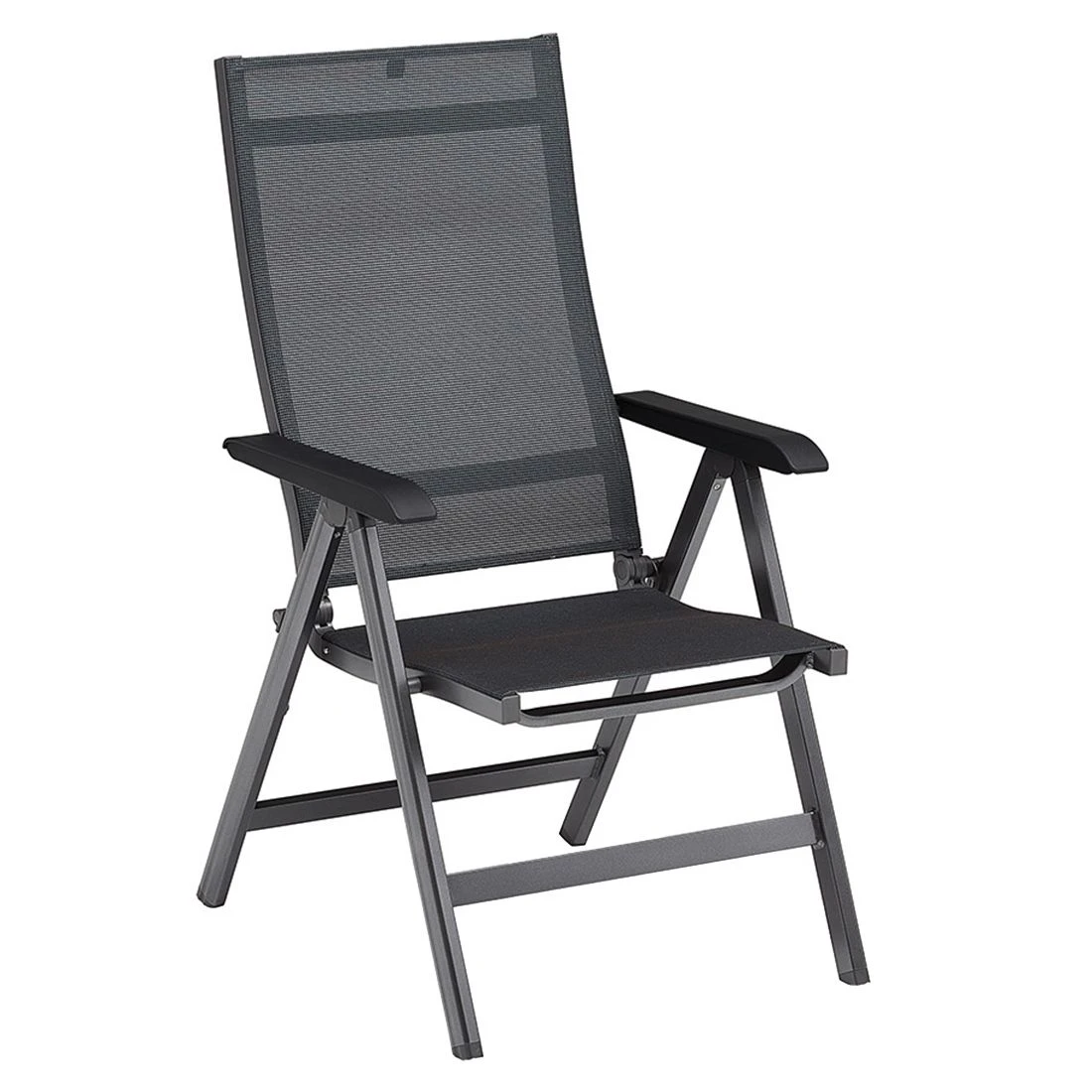 Kettler Basic+ Premium Gartenmöbels. 7-tlg.+Tisch 220x100 Cm Anthrazit/Lakritz 4 Kettler Basic+ Premium Gartenmöbels. 7-tlg.+Tisch 220x100 Cm Anthrazit/Lakritz – Bild 4