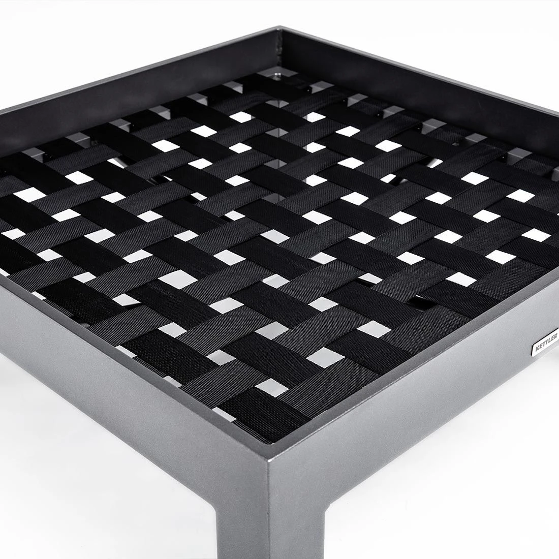 Kettler Comfort Hocker Aluminium/Agora Anthrazit Matt/Graphite 7 Kettler Comfort Hocker Aluminium/Agora Anthrazit Matt/Graphite – Bild 7