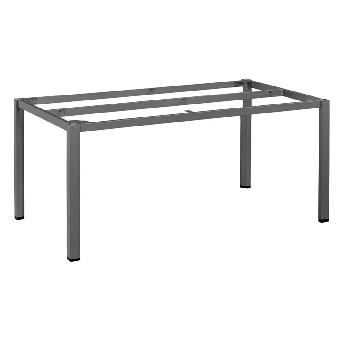 Kettler Cubic Gartentisch 160x95cm Aluminium/HPL Anthrazit/Kalksandstein 3 Kettler Cubic Gartentisch 160x95cm Aluminium/HPL Anthrazit/Kalksandstein – Bild 3