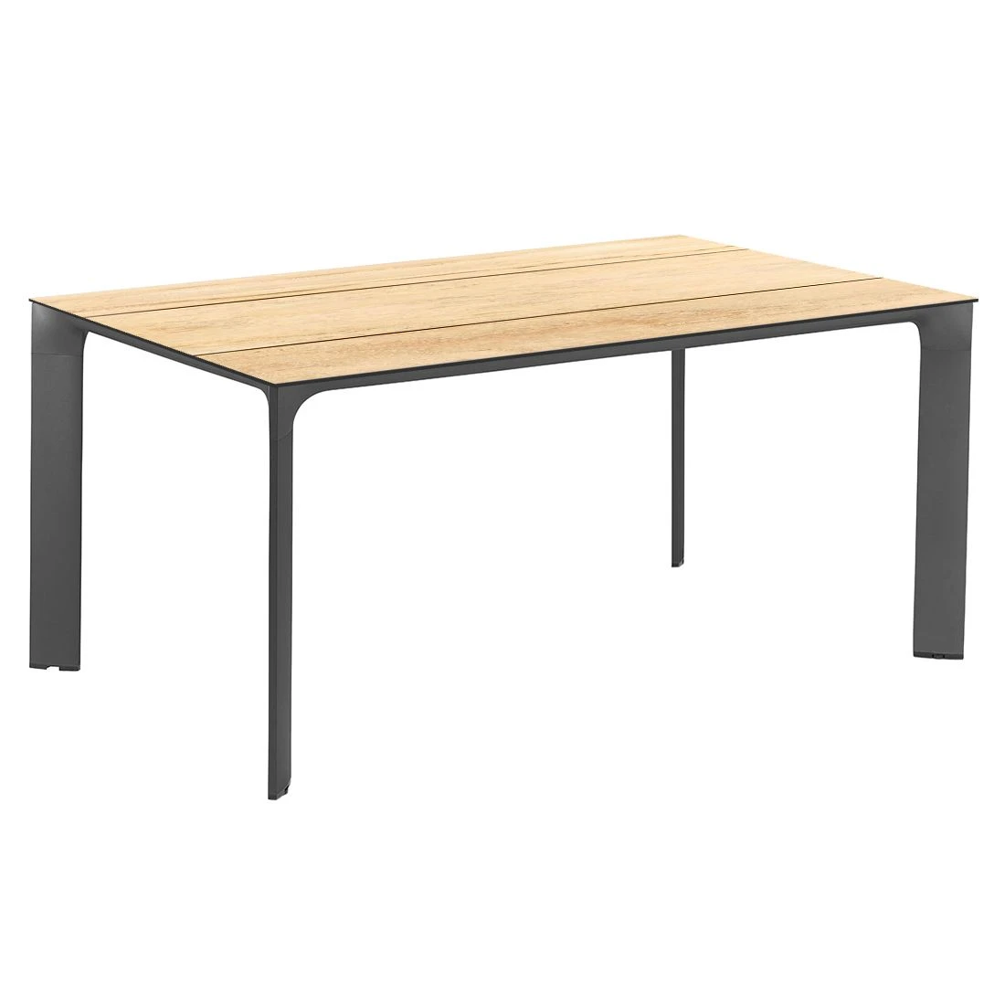 Kettler Diamond Gartenmöbel-Set 5-tlg. Tisch 160x95cm Anthrazit/Sooty 4 Kettler Diamond Gartenmöbel-Set 5-tlg. Tisch 160x95cm Anthrazit/Sooty – Bild 4