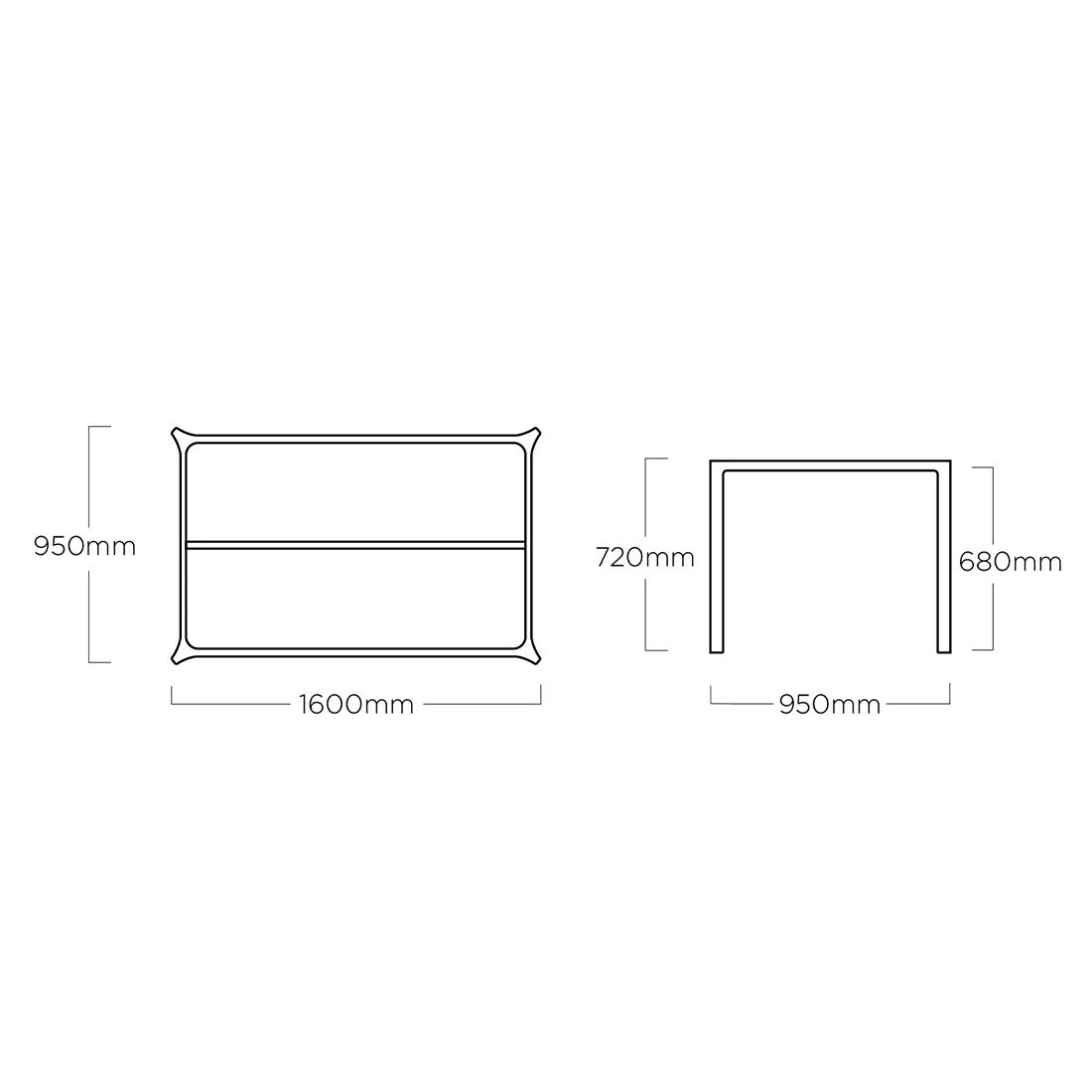 Kettler Diamond Gartenmöbel-Set 5-tlg. Tisch 160x95cm Anthrazit/Sooty 9 Kettler Diamond Gartenmöbel-Set 5-tlg. Tisch 160x95cm Anthrazit/Sooty – Bild 9