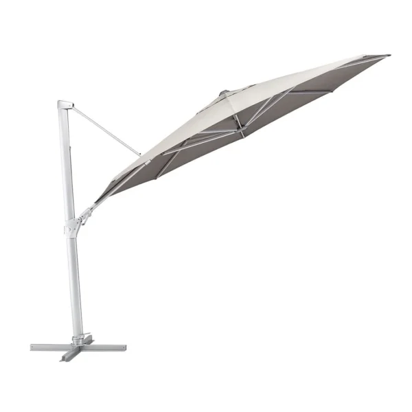Zuhause Garten 32 Zuhause Garten -Zuhause Garten kettler easy swing ampelschirm o350cm aluminium polyester silber hellgrau meliert 1306506 1