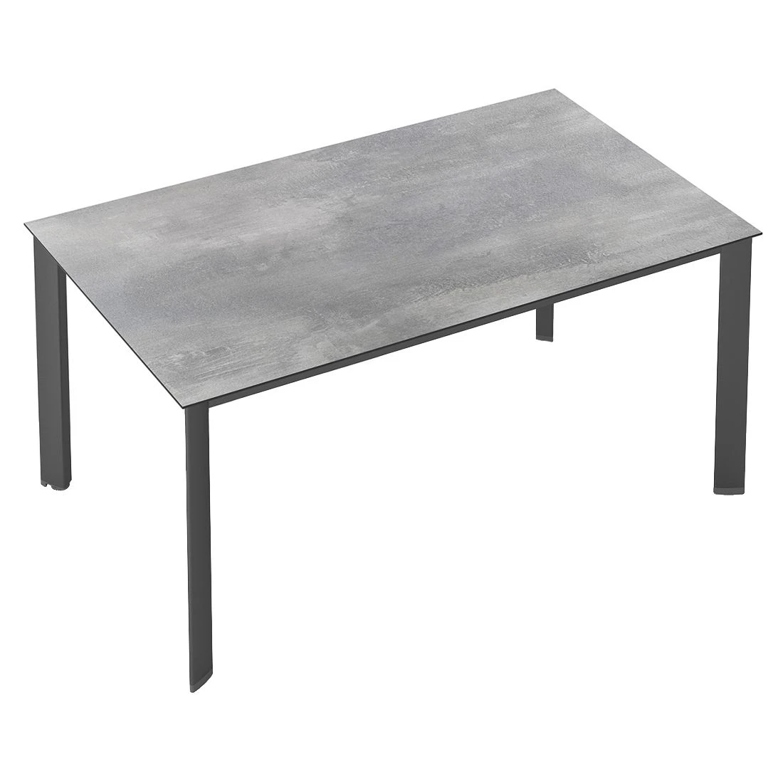 Kettler Edge Gartentisch 140x70cm Aluminium/HPL Anthrazit/Silbergrau 2 Kettler Edge Gartentisch 140x70cm Aluminium/HPL Anthrazit/Silbergrau – Bild 2