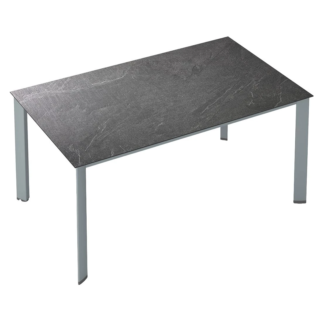 Kettler Edge Gartentisch 220x95cm Aluminium/HPL Silber/Jura Anthrazit 2 Kettler Edge Gartentisch 220x95cm Aluminium/HPL Silber/Jura Anthrazit – Bild 2