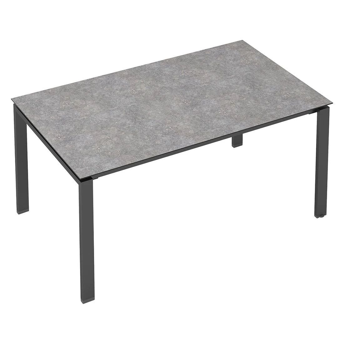 Kettler Float Gartentisch 220x95cm Aluminium/HPL Anthrazit/Kalksandstein 2 Kettler Float Gartentisch 220x95cm Aluminium/HPL Anthrazit/Kalksandstein – Bild 2