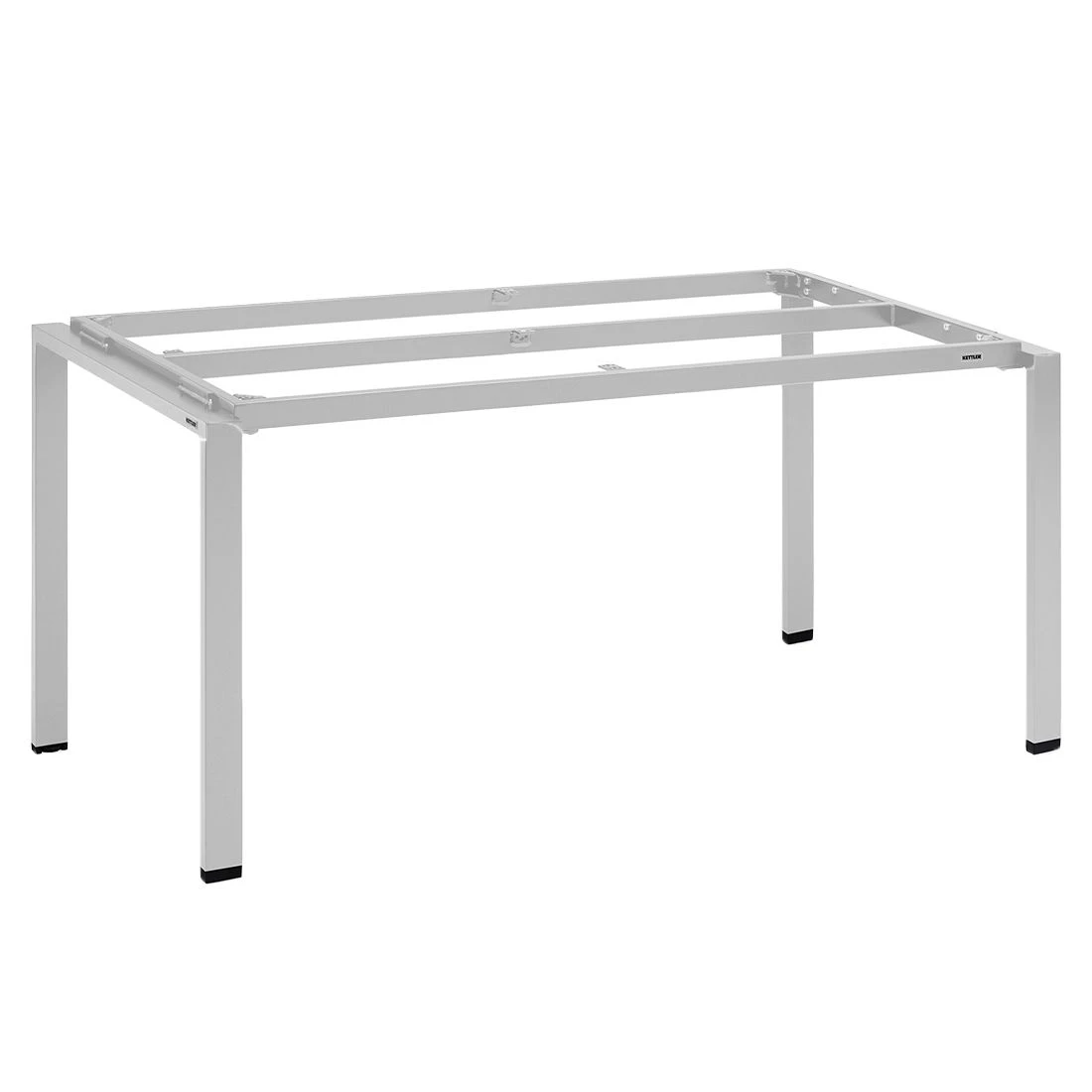 Kettler Float Gartentisch-Gestell 160x95cm Aluminium Silber 1 Kettler Float Gartentisch-Gestell 160x95cm Aluminium Silber