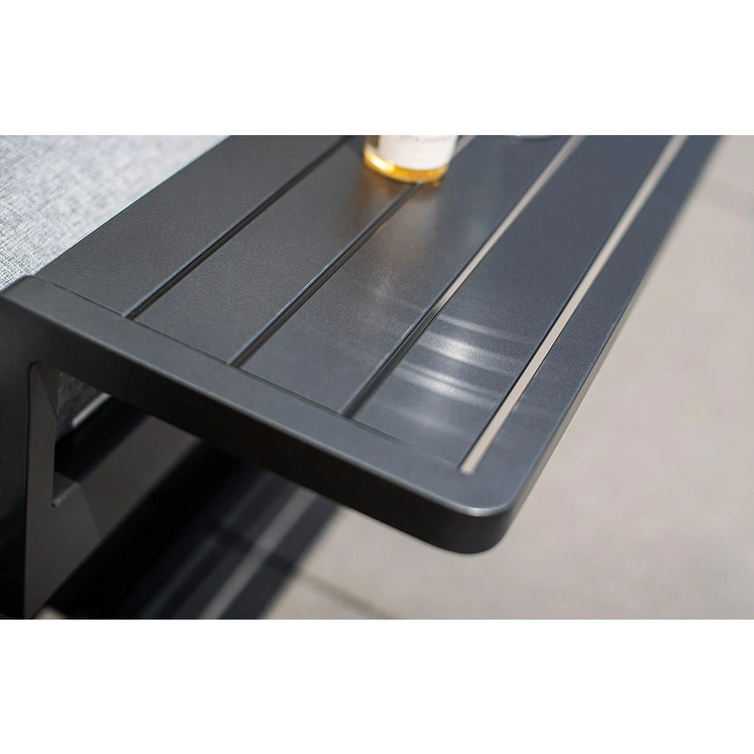 Kettler Ocean Skid Platform Ecklounge 5-tlg. Aluminium/Olefin Hellgrau 8 Kettler Ocean Skid Platform Ecklounge 5-tlg. Aluminium/Olefin Hellgrau – Bild 8