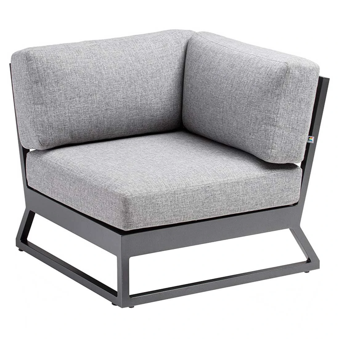 Kettler Ocean Skid Platform Ecklounge 9-tlg. Aluminium/Olefin Anthrazit 7 Kettler Ocean Skid Platform Ecklounge 9-tlg. Aluminium/Olefin Anthrazit – Bild 7