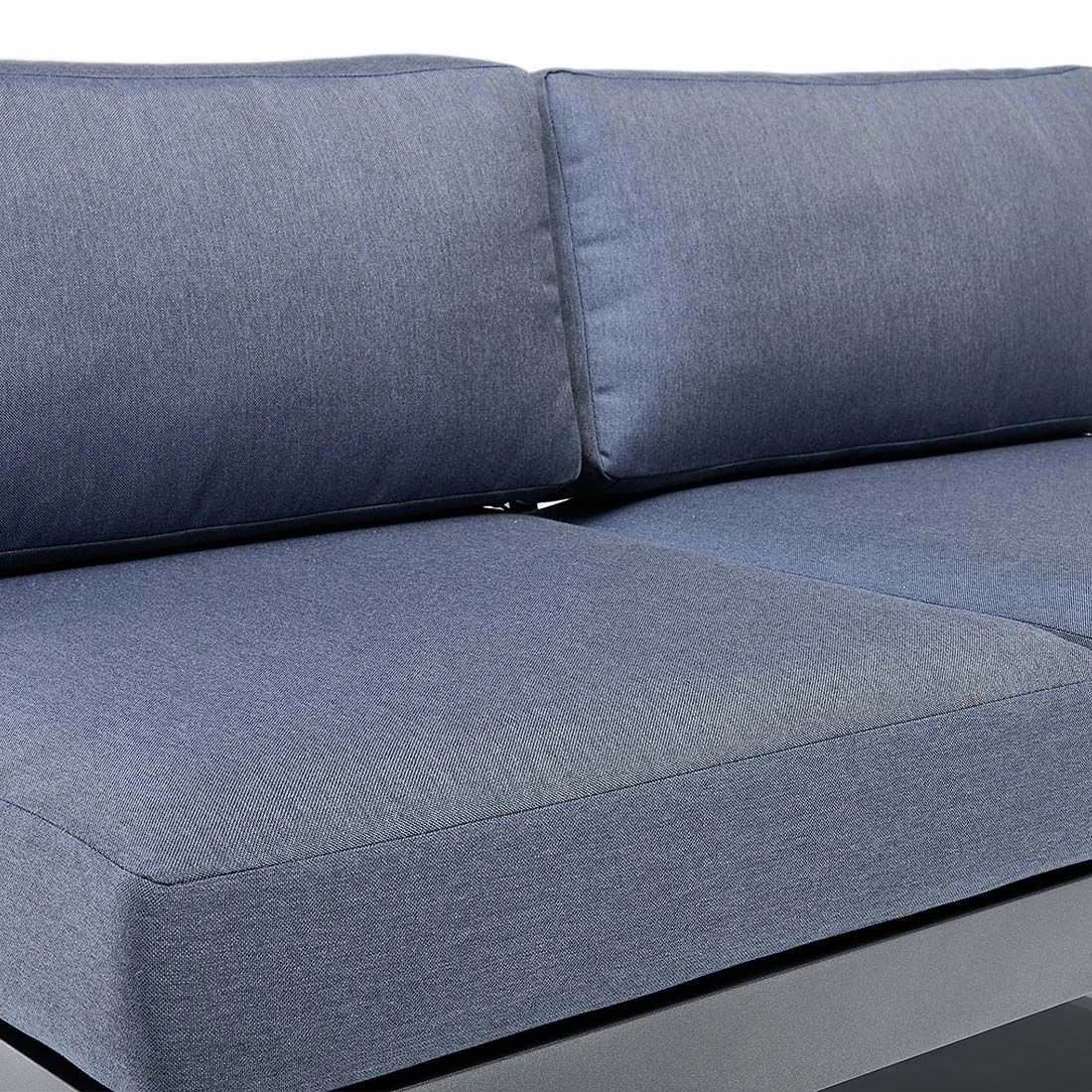 Kettler Ocean Skid Platform 2-Sitzersofa Aluminium/Agora Anthrazit Matt/Brisa 8 Kettler Ocean Skid Platform 2-Sitzersofa Aluminium/Agora Anthrazit Matt/Brisa – Bild 8