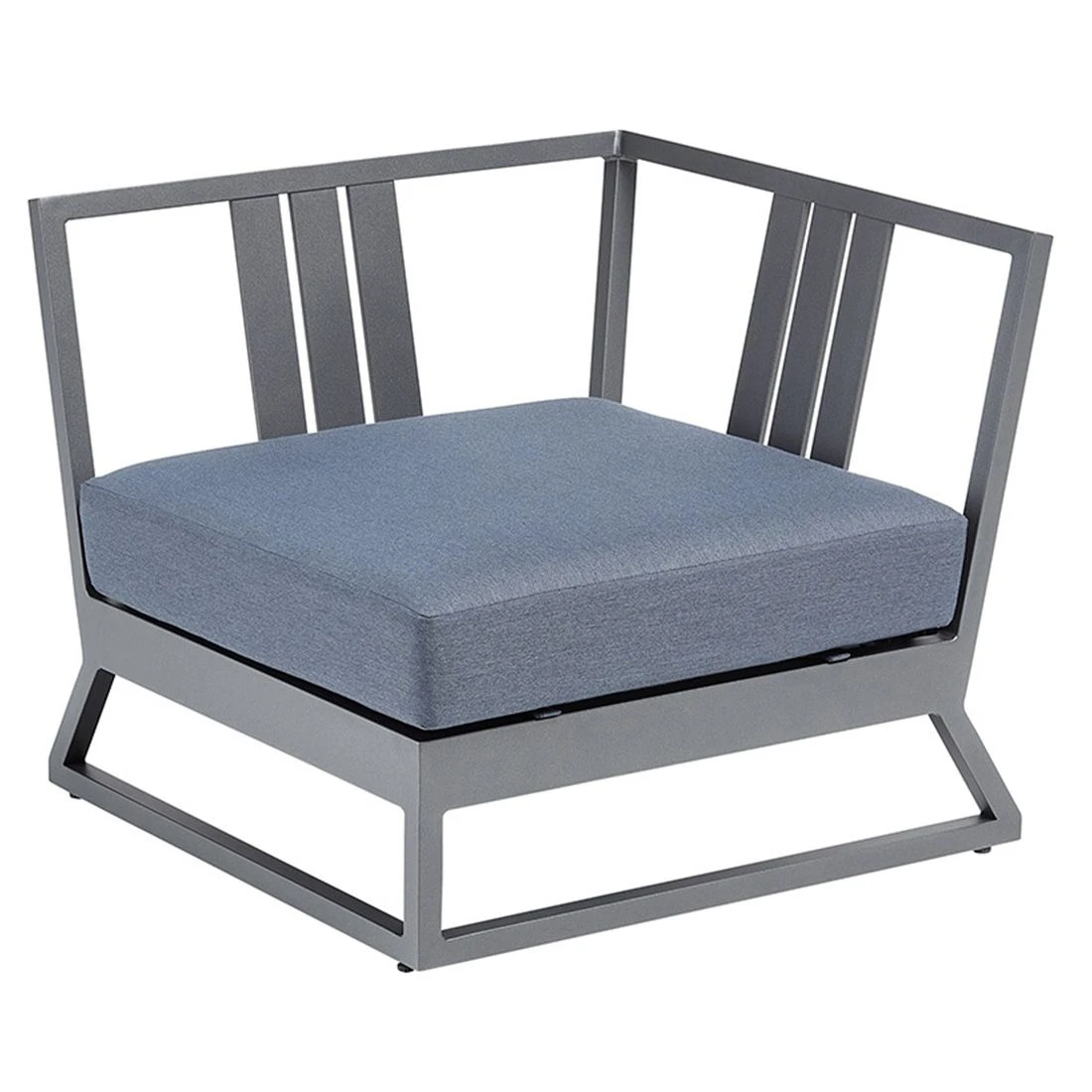 Kettler Ocean Skid Platform Eck-/Endmodul Aluminium/Agora Anthrazit Matt/Brisa 8 Kettler Ocean Skid Platform Eck-/Endmodul Aluminium/Agora Anthrazit Matt/Brisa – Bild 8