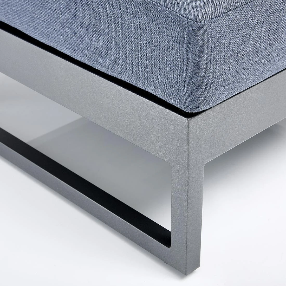 Kettler Ocean Skid Platform Loungeset Aluminium/Agora Anthrazit Matt/Brisa 6 Kettler Ocean Skid Platform Loungeset Aluminium/Agora Anthrazit Matt/Brisa – Bild 6