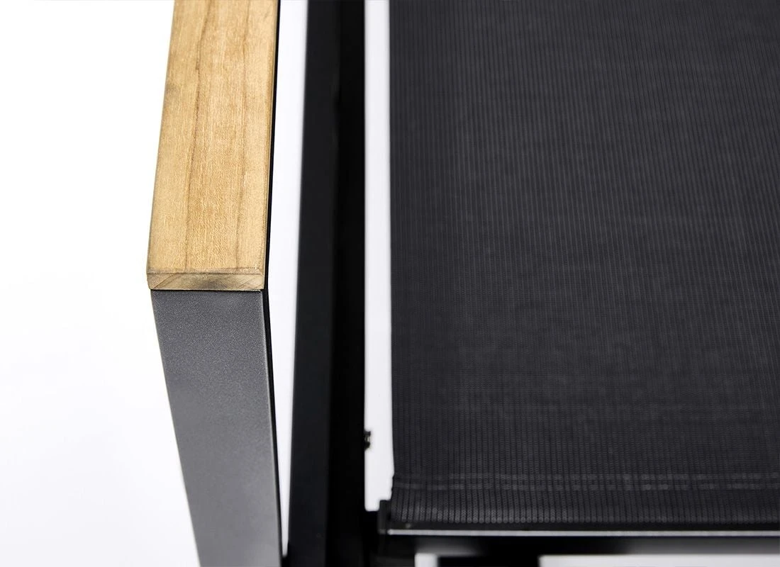 Kettler Rasmus Modular Armlehne Links Aluminium/Teak Anthrazit/Teak 3 Kettler Rasmus Modular Armlehne Links Aluminium/Teak Anthrazit/Teak – Bild 3