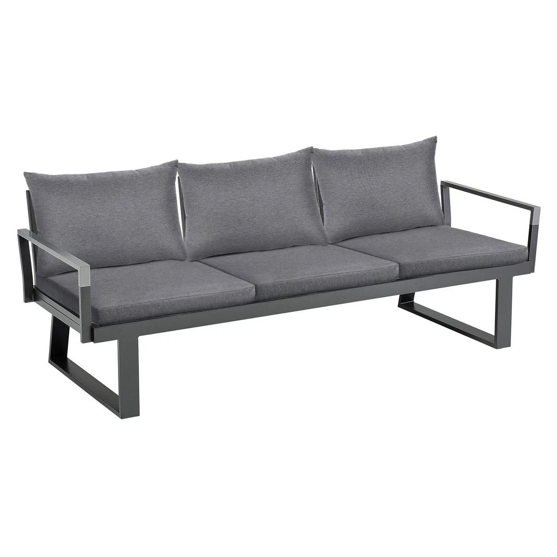 Kettler Rasmus Modular Gartensofa Aluminium/Polyester Anthrazit/Graphit 2 Kettler Rasmus Modular Gartensofa Aluminium/Polyester Anthrazit/Graphit – Bild 2