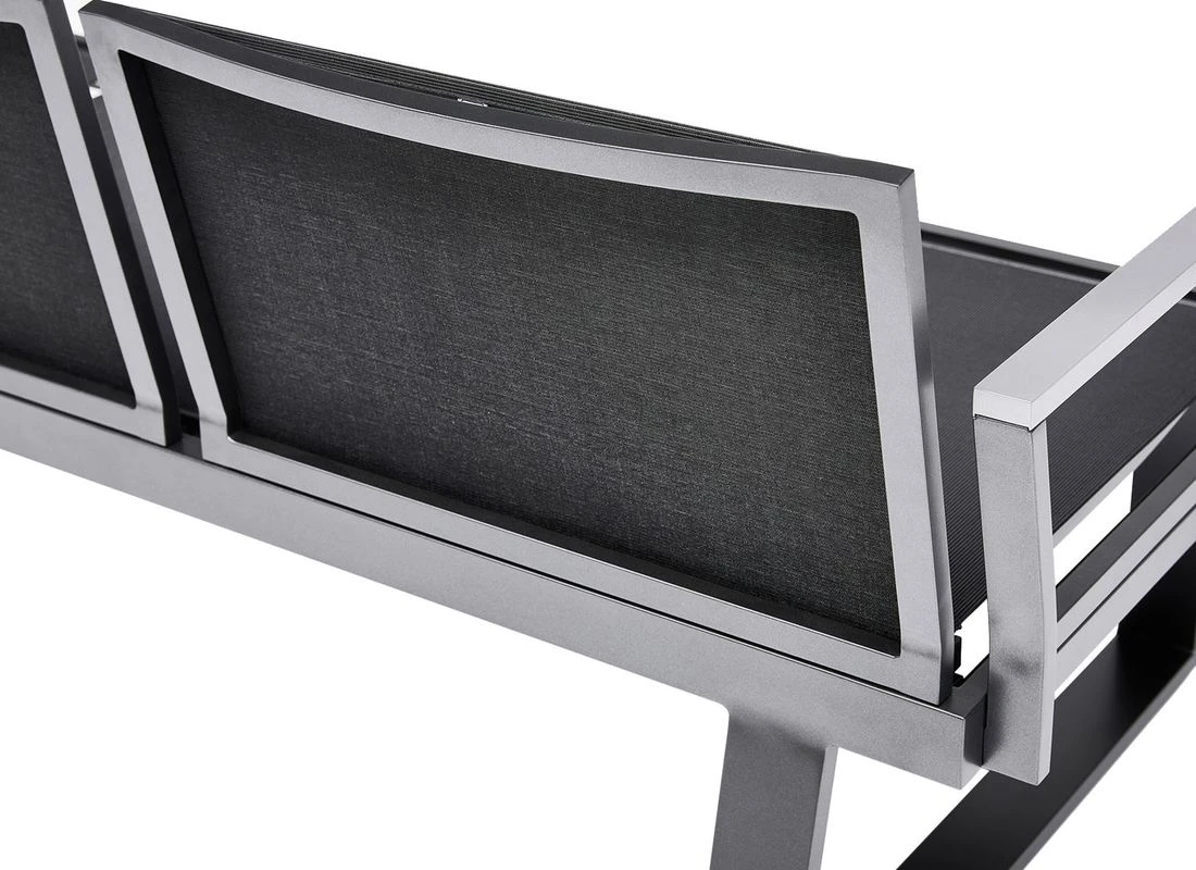 Kettler Rasmus Modular Gartensofa Aluminium/Polyester Anthrazit/Graphit 6 Kettler Rasmus Modular Gartensofa Aluminium/Polyester Anthrazit/Graphit – Bild 6