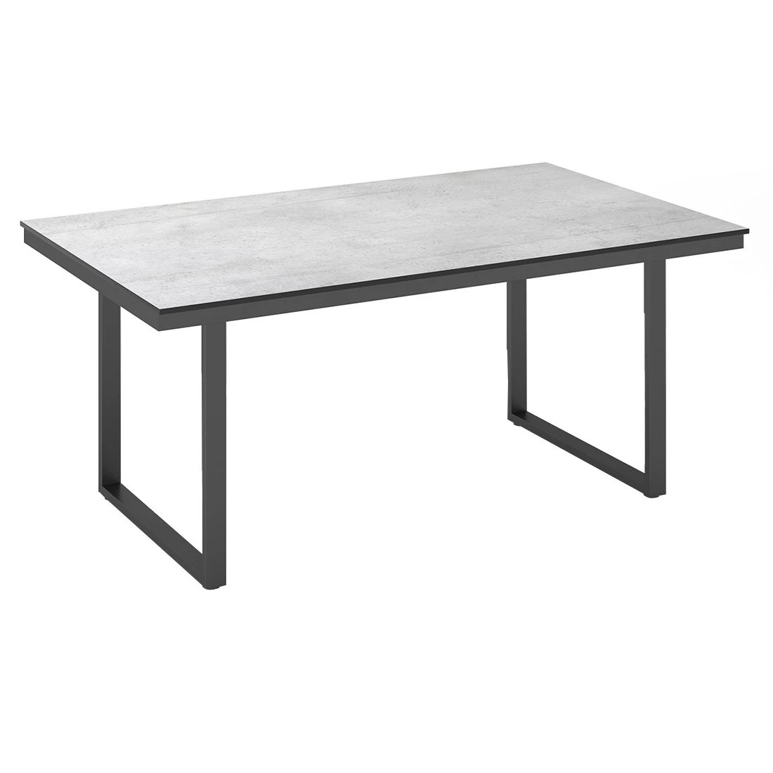 Kettler Skate Gartentisch 220x95cm Aluminium/HPL Anthrazit/Grau 1 Kettler Skate Gartentisch 220x95cm Aluminium/HPL Anthrazit/Grau