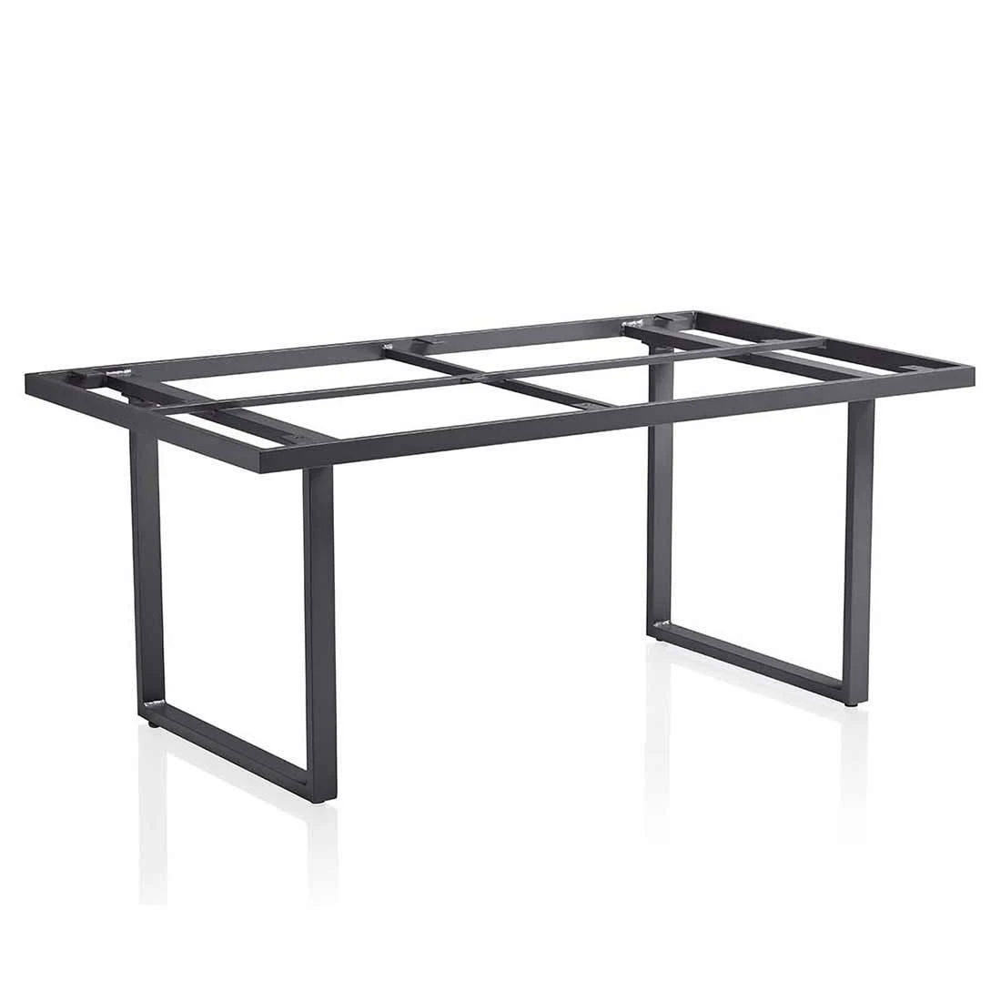Kettler Skate Gartentisch-Gestell 160x95cm Aluminium Anthrazit 3 Kettler Skate Gartentisch-Gestell 160x95cm Aluminium Anthrazit – Bild 3