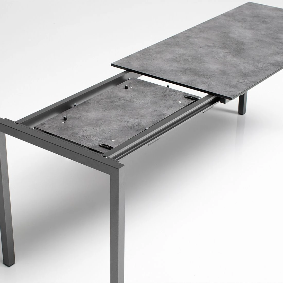 Kettler Tampa Gartenmöbel-Set 5-tlg. Tisch 138/210x68cm Anthrazit 8 Kettler Tampa Gartenmöbel-Set 5-tlg. Tisch 138/210x68cm Anthrazit – Bild 8