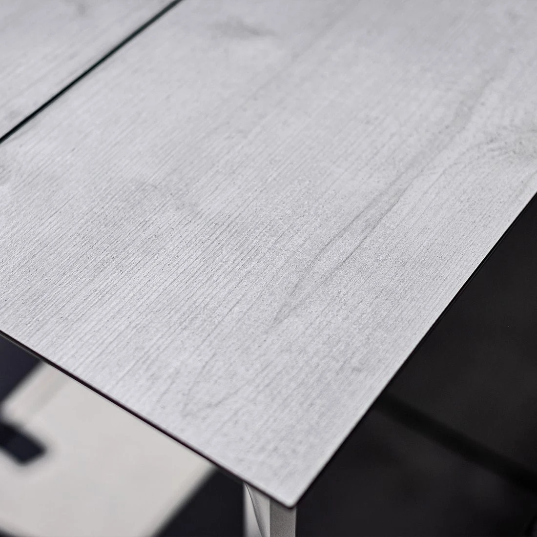 Kettler Gartentisch-Platte 95x95 Cm HPL Grau Mit Fräsung 2 Kettler Gartentisch-Platte 95x95 Cm HPL Grau Mit Fräsung – Bild 2