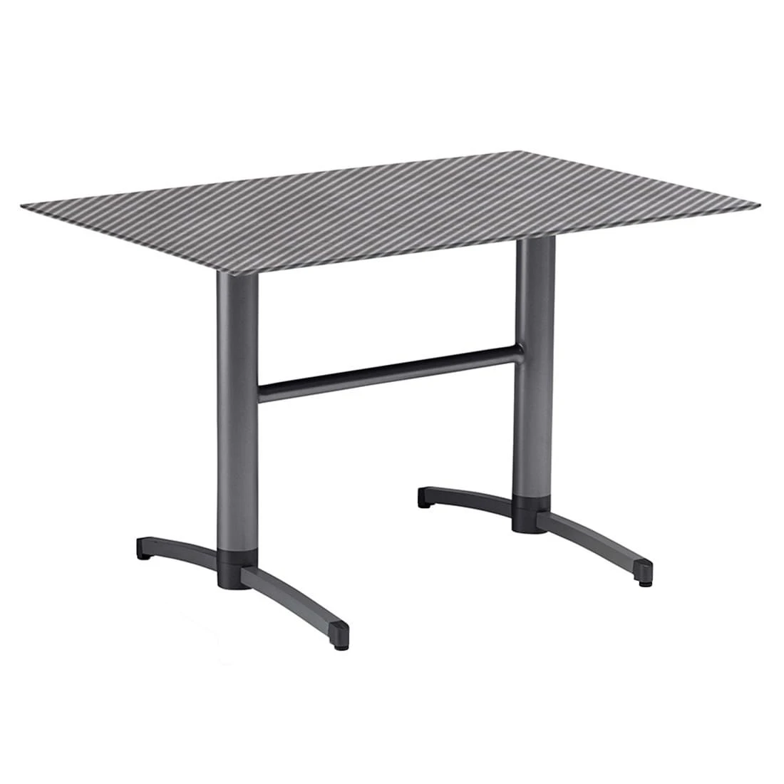 Kettler Tube Gartentisch-Gestell 120x80cm Aluminium Anthrazit 1 Kettler Tube Gartentisch-Gestell 120x80cm Aluminium Anthrazit