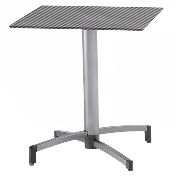 Kettler Tube Tischgestell Aluminium Silber