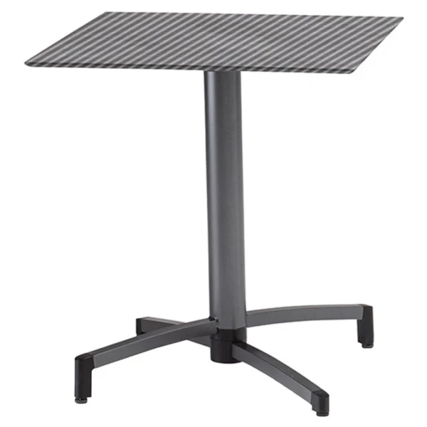 Kettler Tube Gartentisch-Gestell 80x80cm Aluminium Anthrazit