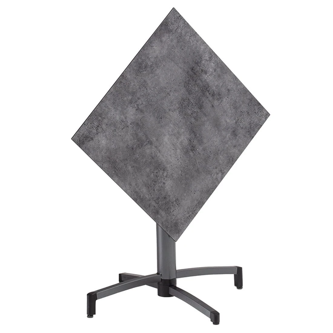 Kettler Tube Gartentisch-Platte 80x80 Cm HPL Anthrazit 2 Kettler Tube Gartentisch-Platte 80x80 Cm HPL Anthrazit – Bild 2