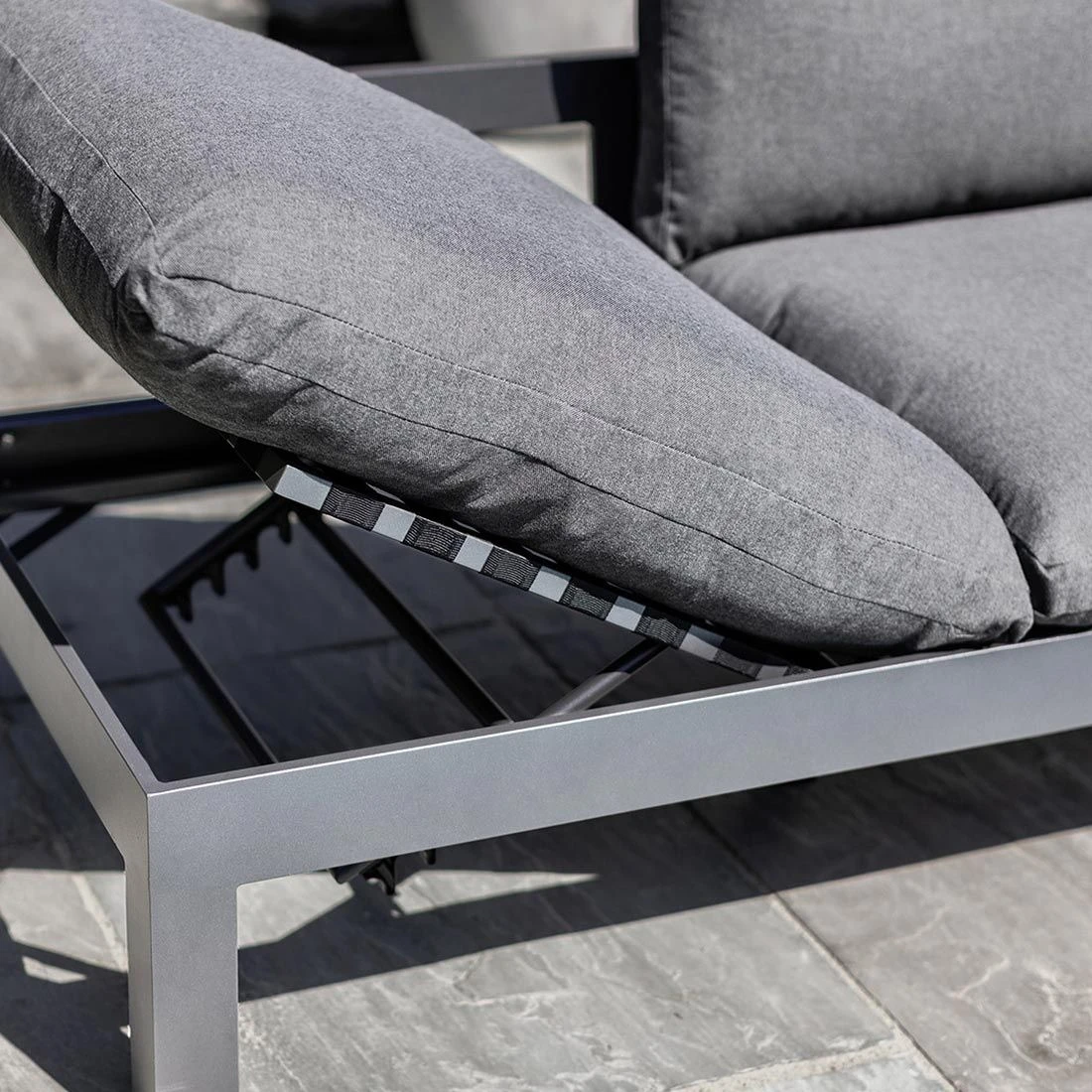 Zuhause Garten -Zuhause Garten kettler comfort bank lie1ge alumi